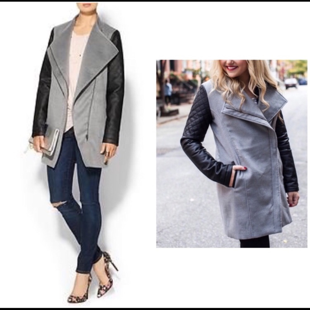 NEW Anthropologie grey suede jacket